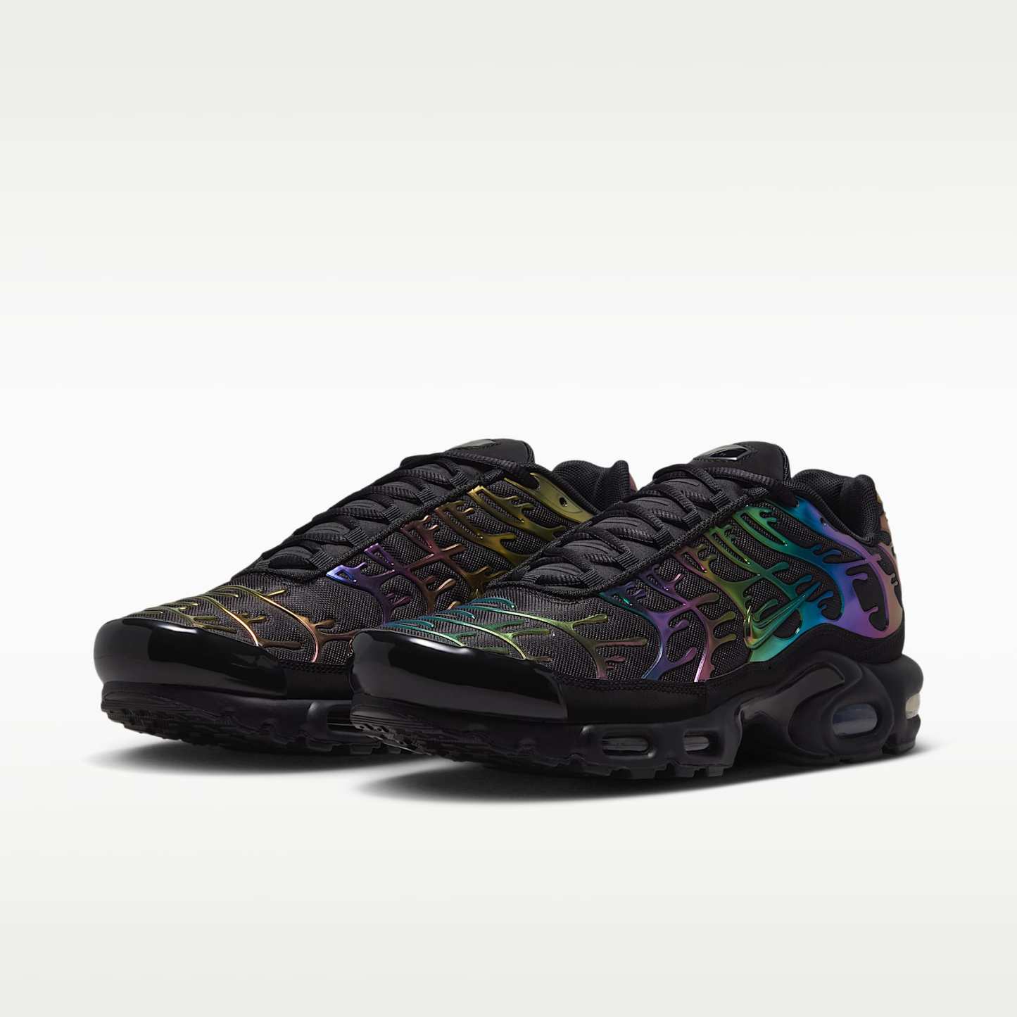 Nike Air Max Plus Premium Schuh (Herren) – Schwarz/Multi-Color/Anthracite/Schwarz