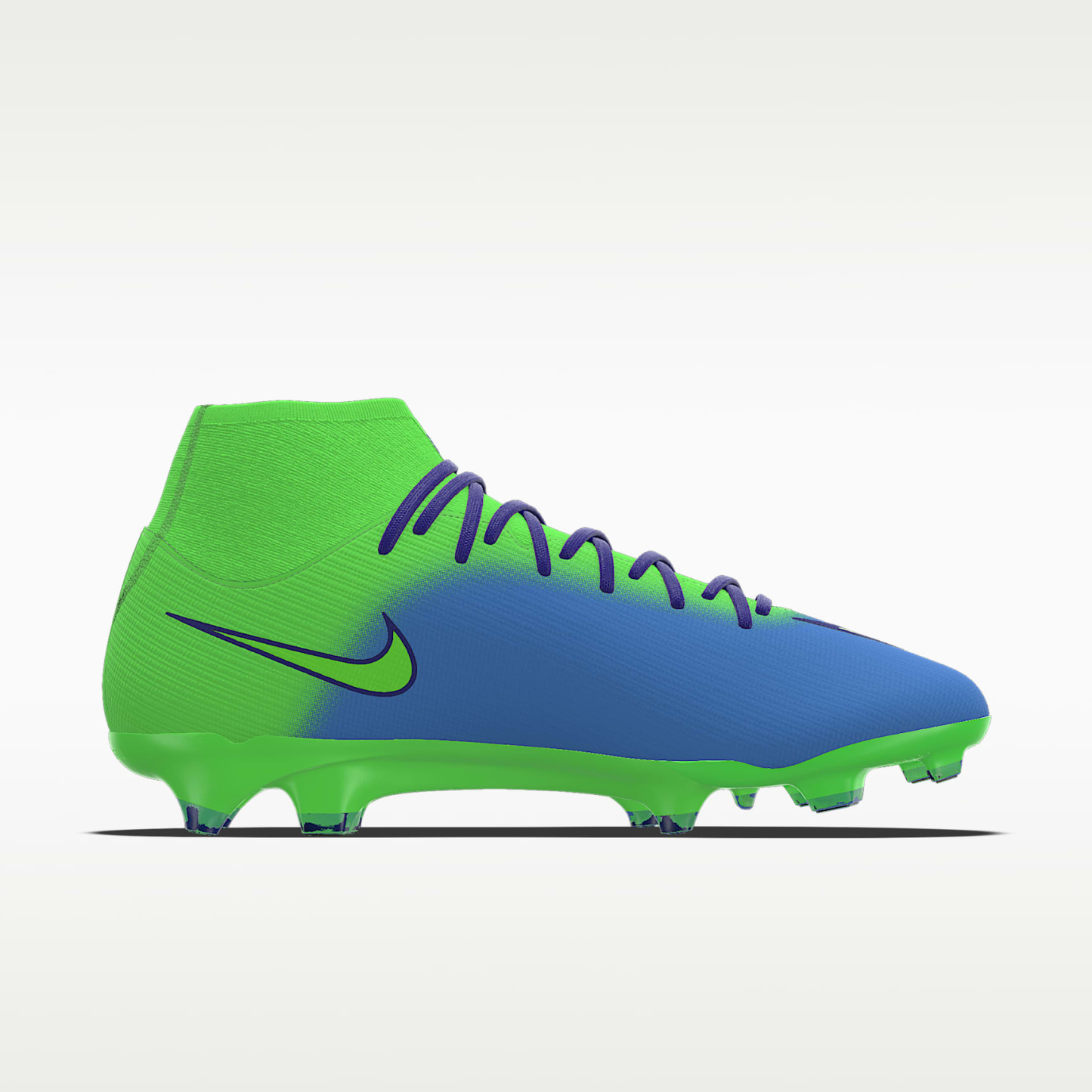 Nike Mercurial Superfly 11 Academy By You personalisierbarer High-Top-Fußballschuh für normalen Rasen – Multi-Color/Multi-Color [8526336765]