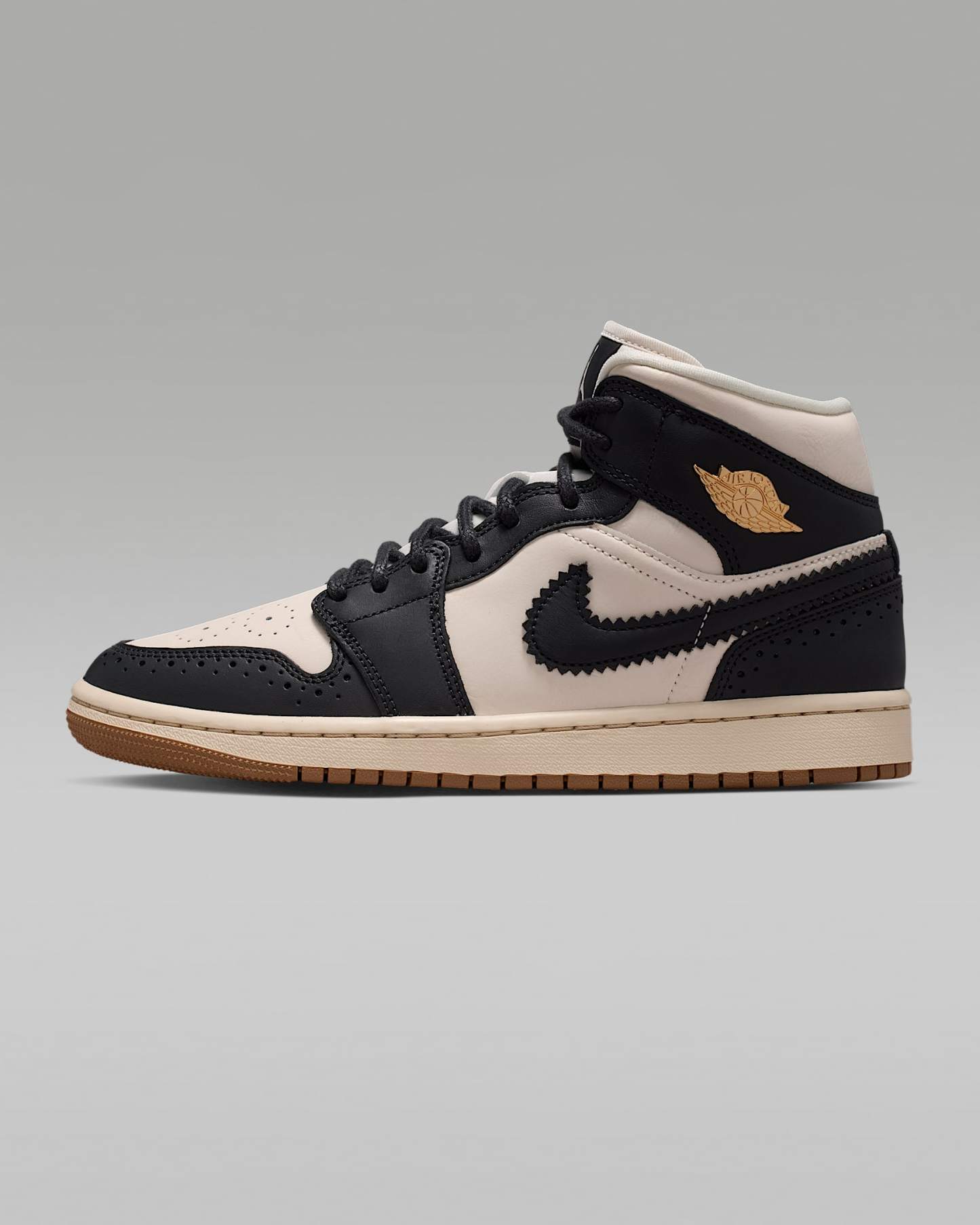 Air Jordan 1 Mid SE Schuh (Damen) – Off Noir/Chalk/Pearl White/Chalk