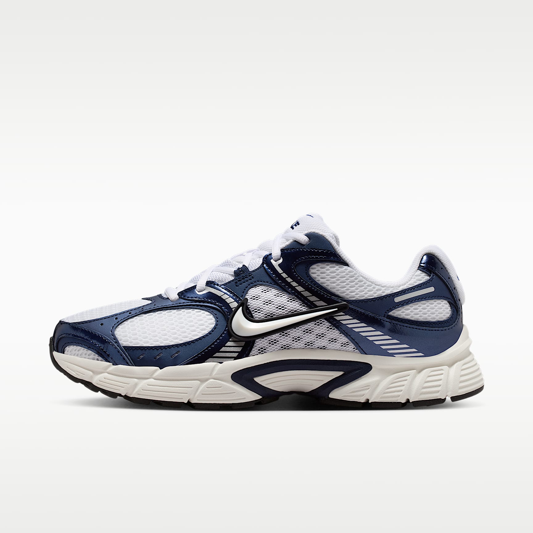 Nike V5 RNR Schuh (Herren) – Weiß/Midnight Navy/Metallic Silver/Weiß