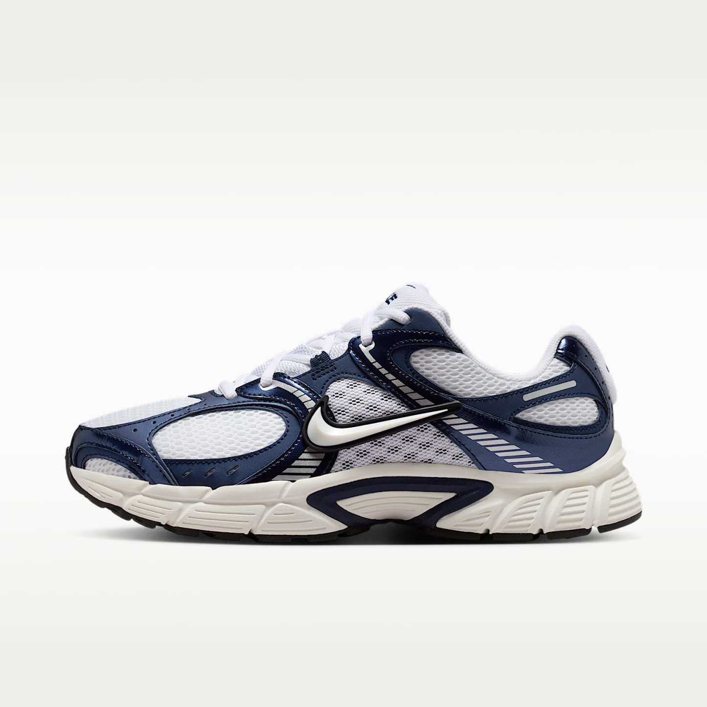Nike V5 RNR Schuh (Herren) – Weiß/Midnight Navy/Metallic Silver/Weiß