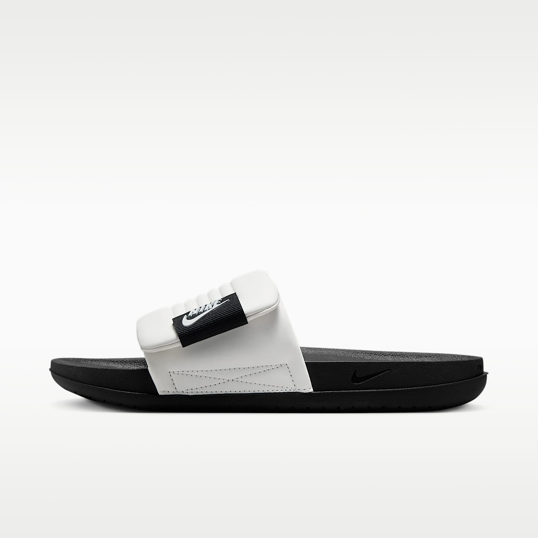 Nike Offcourt Adjust Herren-Slides – Summit White/Schwarz/Summit White