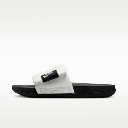 Nike Offcourt Adjust Herren-Slides – Summit White/Schwarz/Summit White