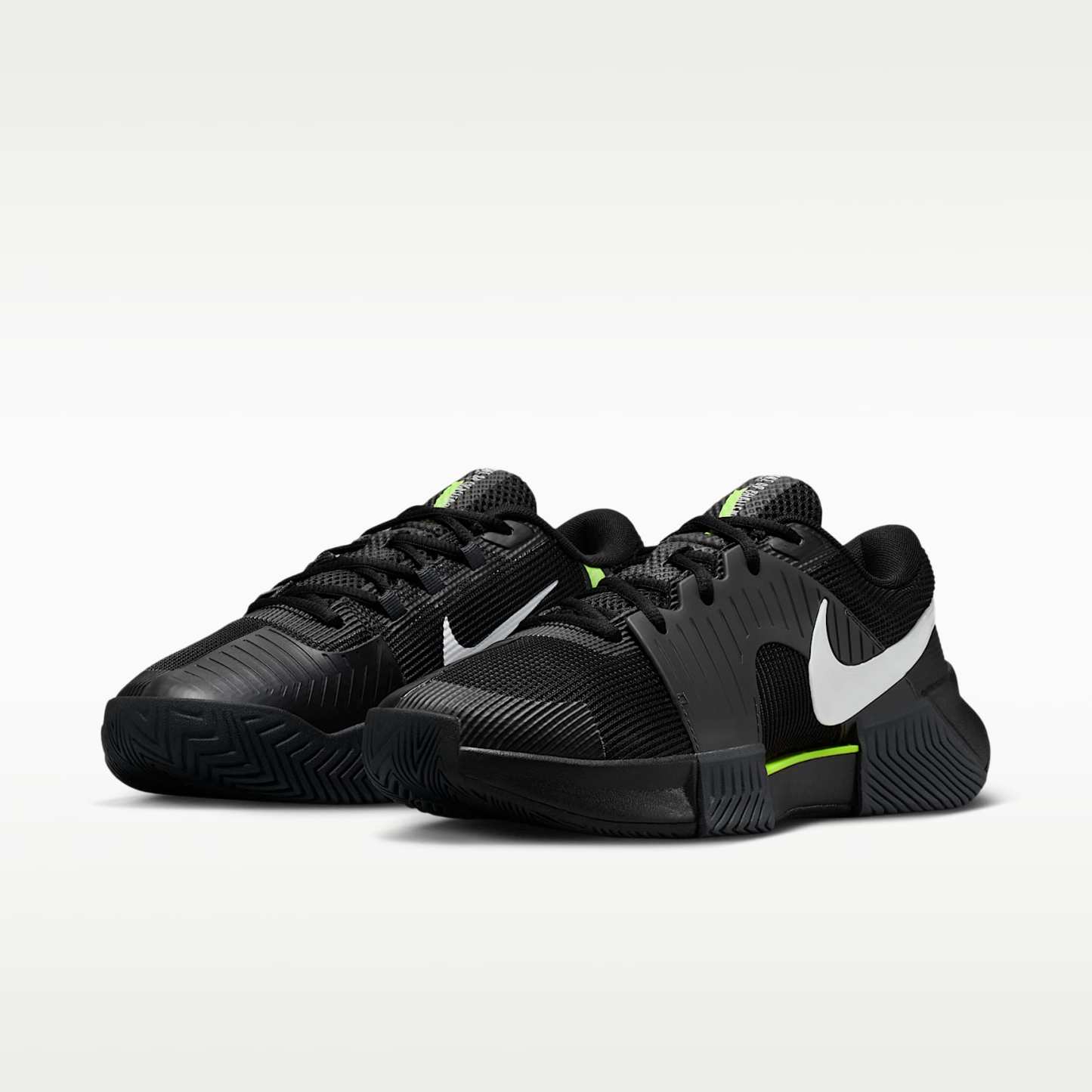 Nike GP Challenge 1.5 Hartplatz-Tennisschuh (Damen) – Schwarz/Anthracite/Volt/Weiß