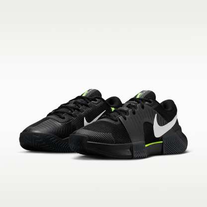 Nike GP Challenge 1.5 Hartplatz-Tennisschuh (Damen) – Schwarz/Anthracite/Volt/Weiß