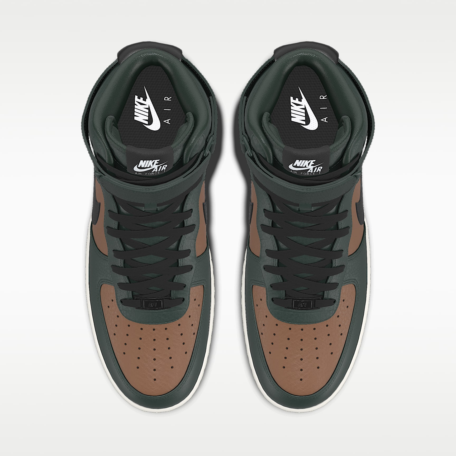 Nike Air Force 1 High By You personalisierbarer Herrenschuh – Multi-Color/Multi-Color/Multi-Color [4778473677]