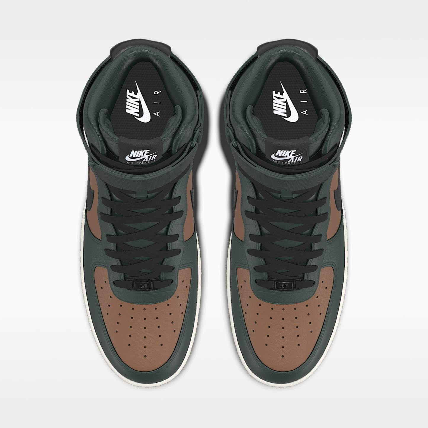 Nike Air Force 1 High By You personalisierbarer Herrenschuh – Multi-Color/Multi-Color/Multi-Color [4778473677]