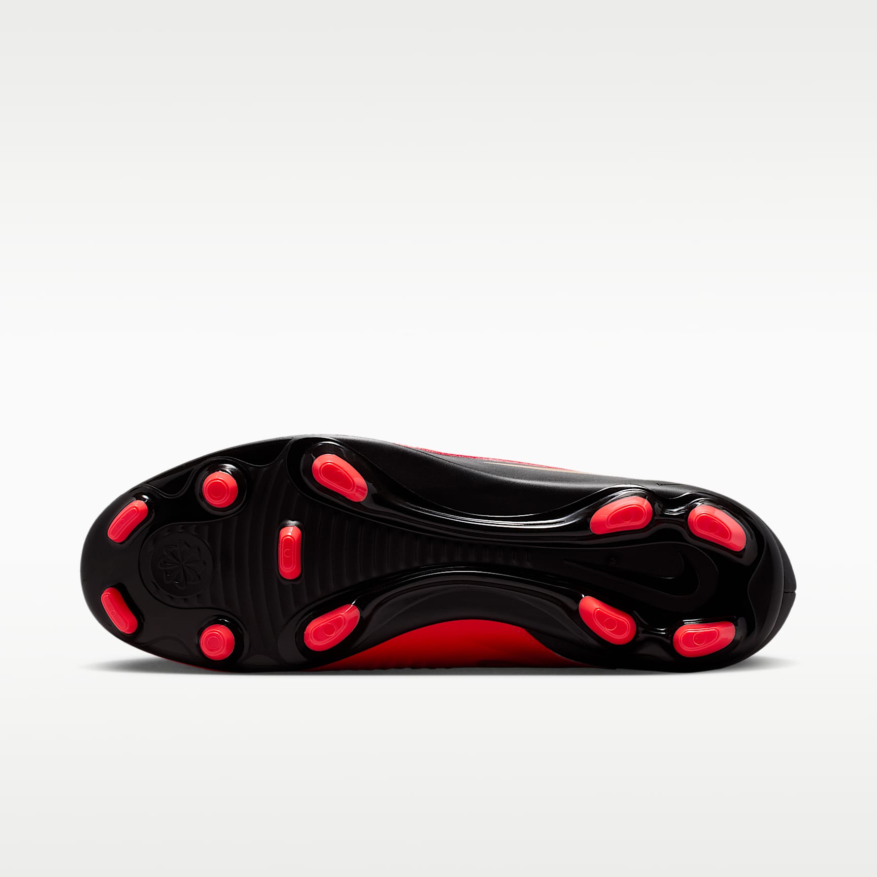 Nike Phantom 6 Low Club Fußballschuh für verschiedene Böden – Bright Crimson/Schwarz/Blur