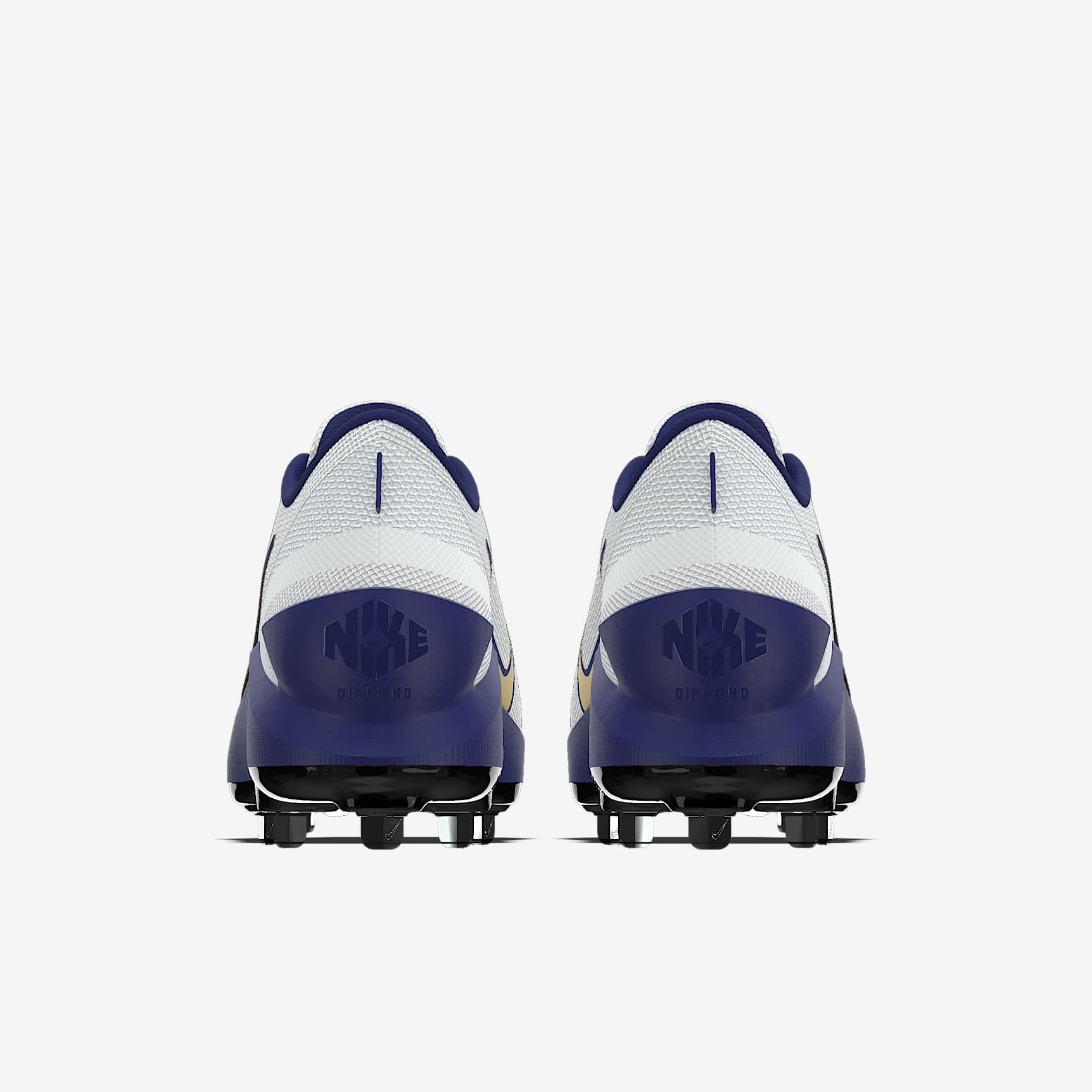 Nike Diamond Showcase By You personalisierbarer Baseballschuh mit Metallstollen – Multi-Color/Multi-Color [4327176986]