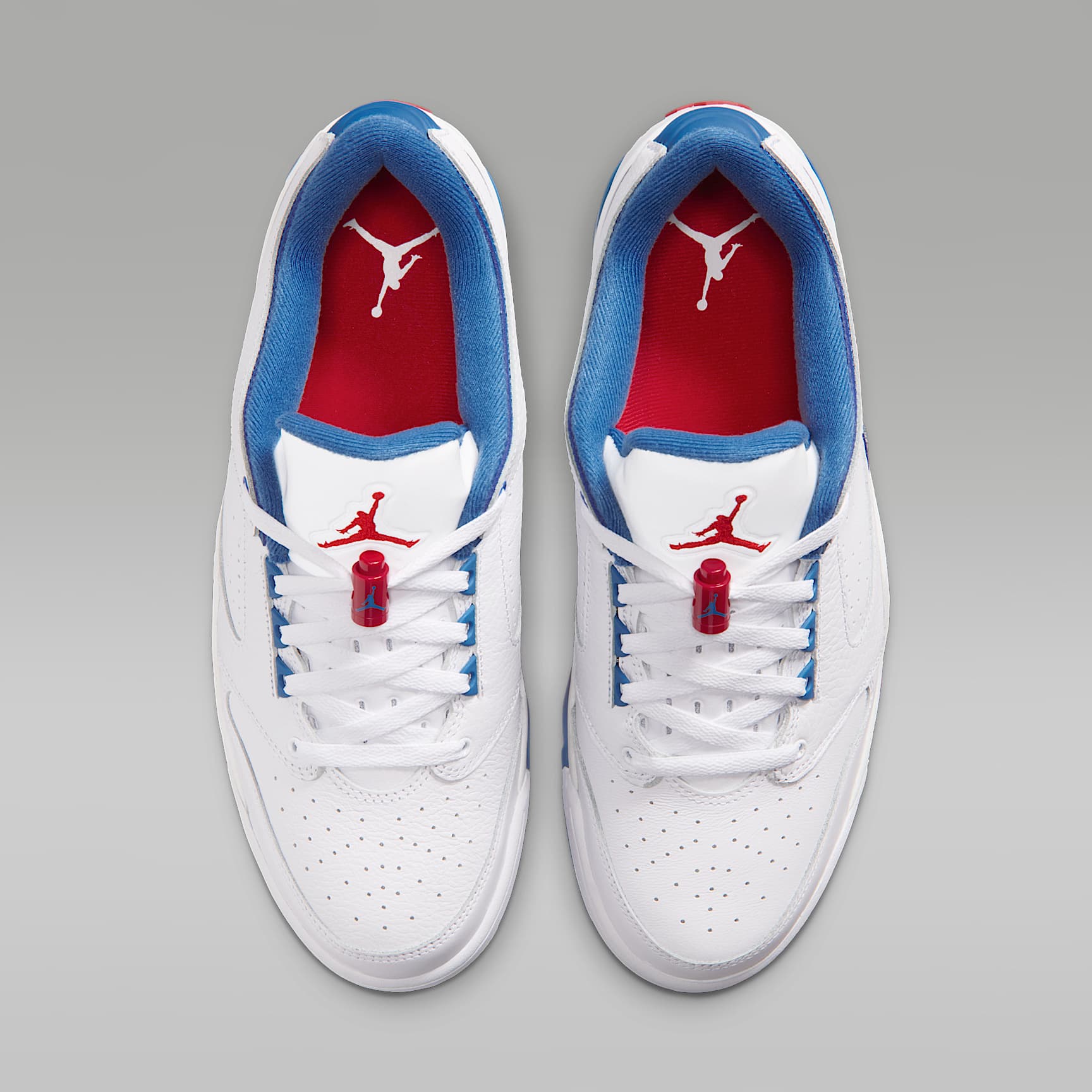 Jordan Sixty Plus Low Herrenschuh – Weiß/True Blue/Varsity Red