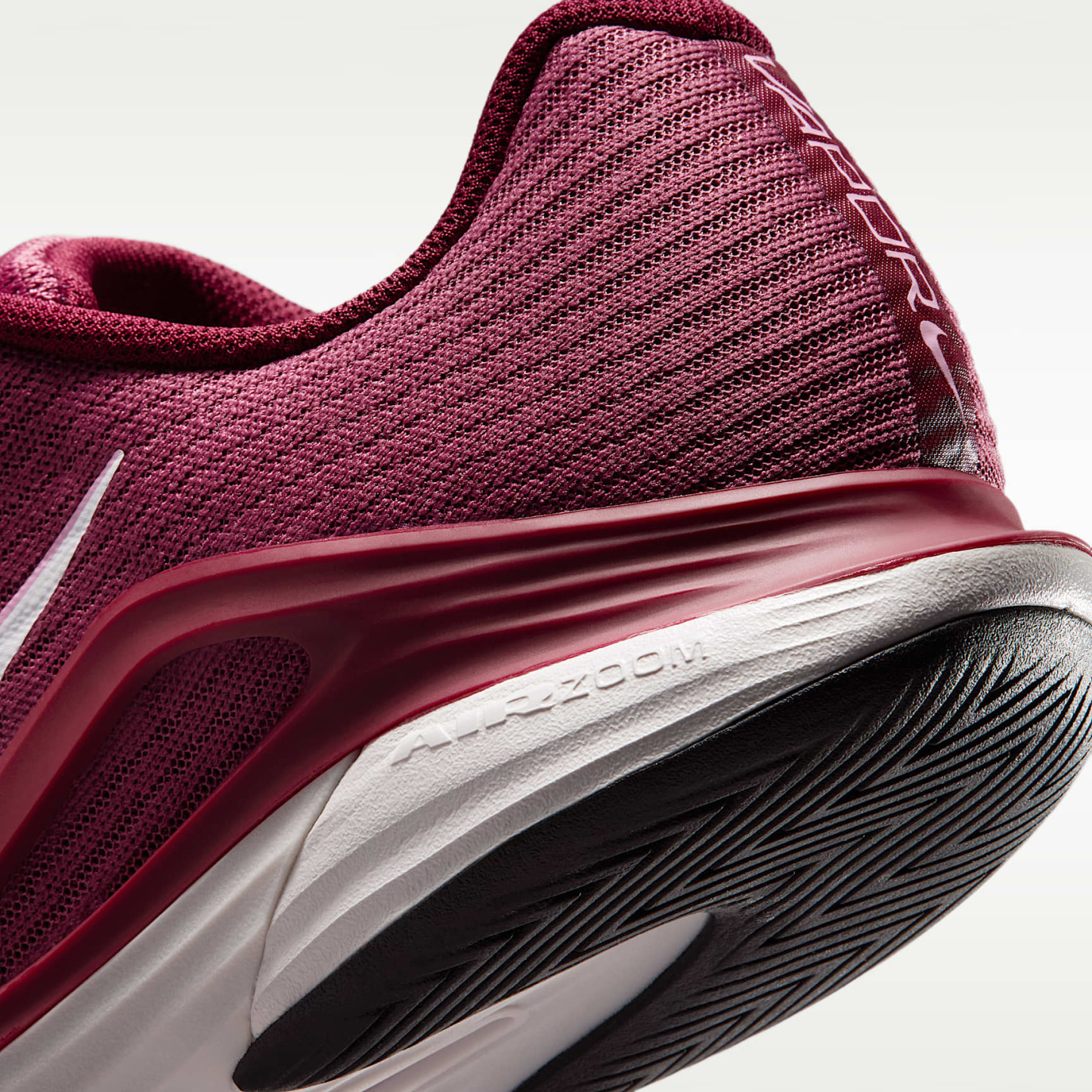 Nike Vapor 12 Tennisschuh für Hartplätze (Damen) – Pink Smoke/Vast Grey/Schwarz/Weiß
