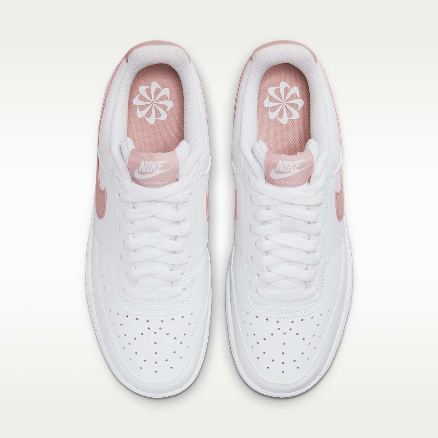 Nike Court Vision Low Next Nature Schuh (Damen) – Weiß/Pink Oxford