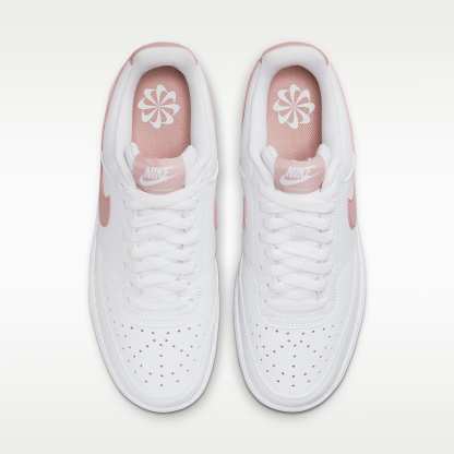 Nike Court Vision Low Next Nature Schuh (Damen) – Weiß/Pink Oxford