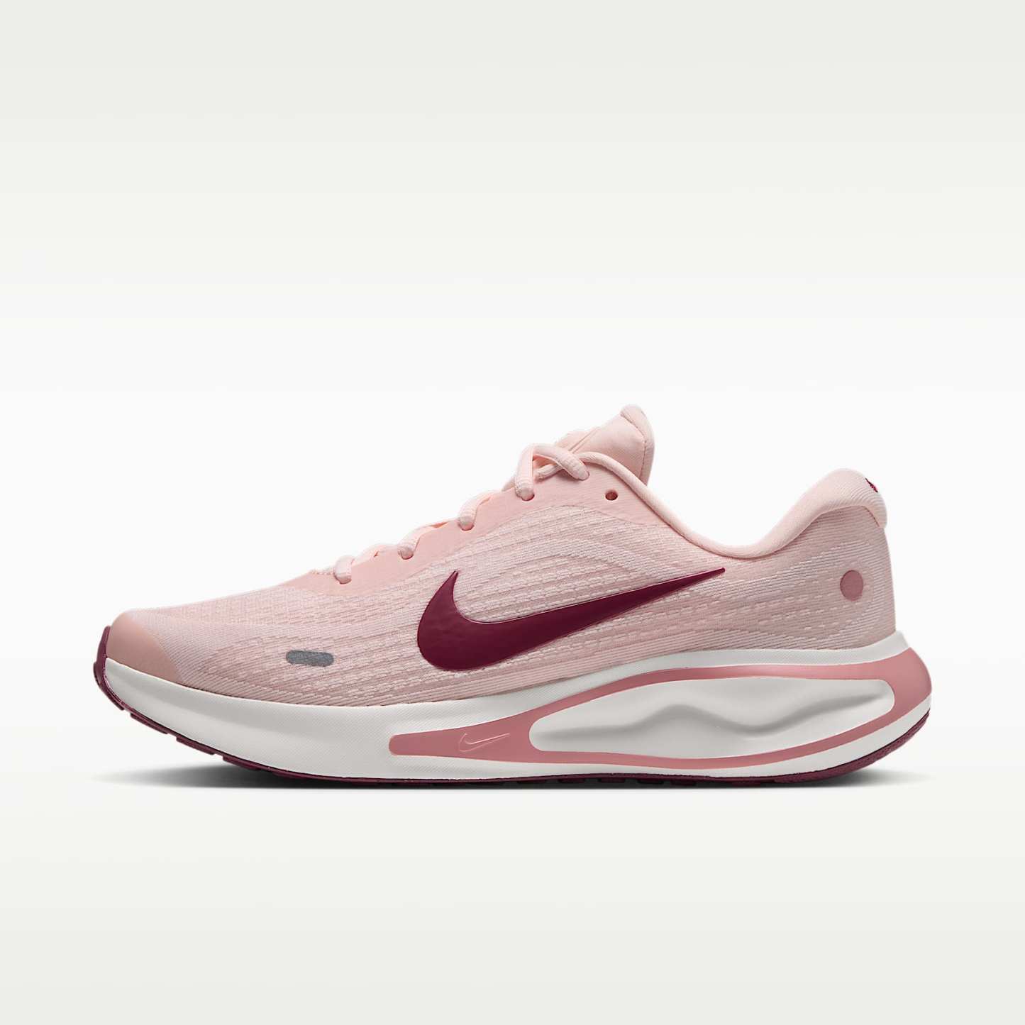 Nike Journey Run Straßenlaufschuh für Damen – Orange Pearl/Rust Pink/Sail/Pink Smoke