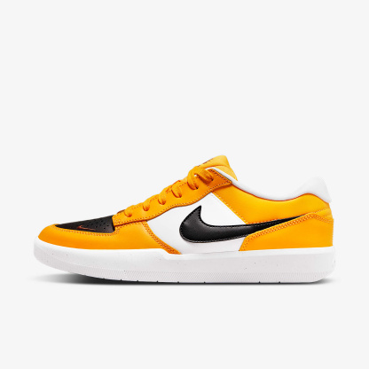 Nike SB Force 58 Premium Skateboard-Schuh – University Gold/Weiß/Pecan/Schwarz