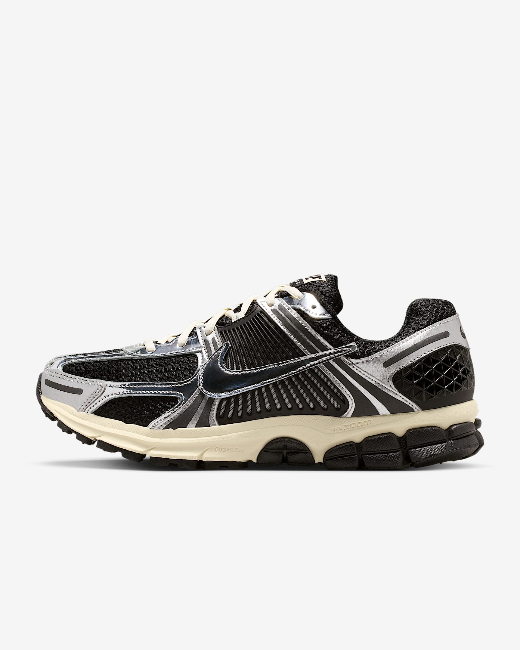 Nike Zoom Vomero 5 Schuh (Herren) – Schwarz/Metallic Silver/Coconut Milk/Chrome