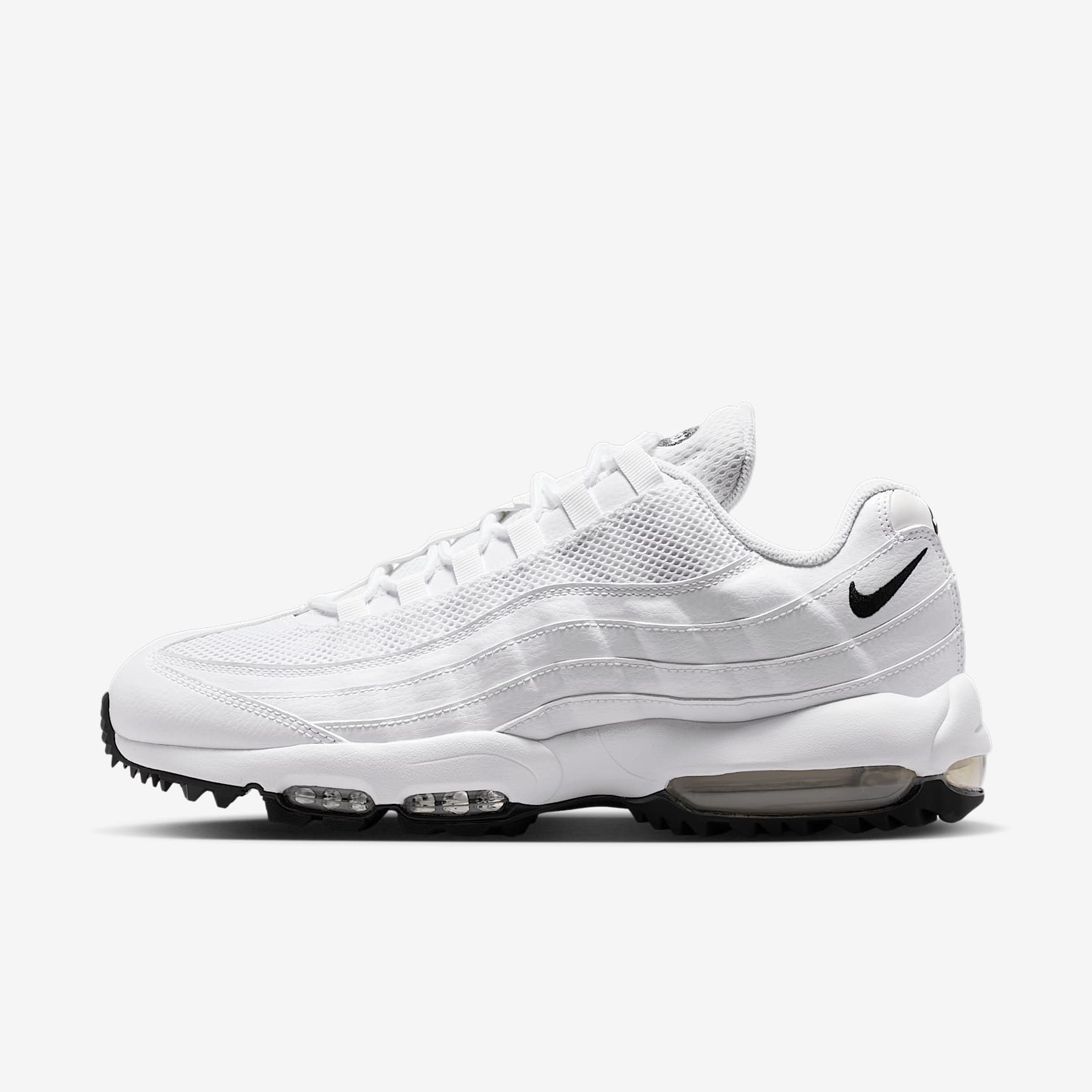 Nike Air Max '95 G Golfschuhe – Weiß/Weiß/Light Graphite/Schwarz