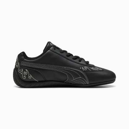 Speedcat Verzierte Sneakers Unisex - PUMA Black-Frosted Ivory