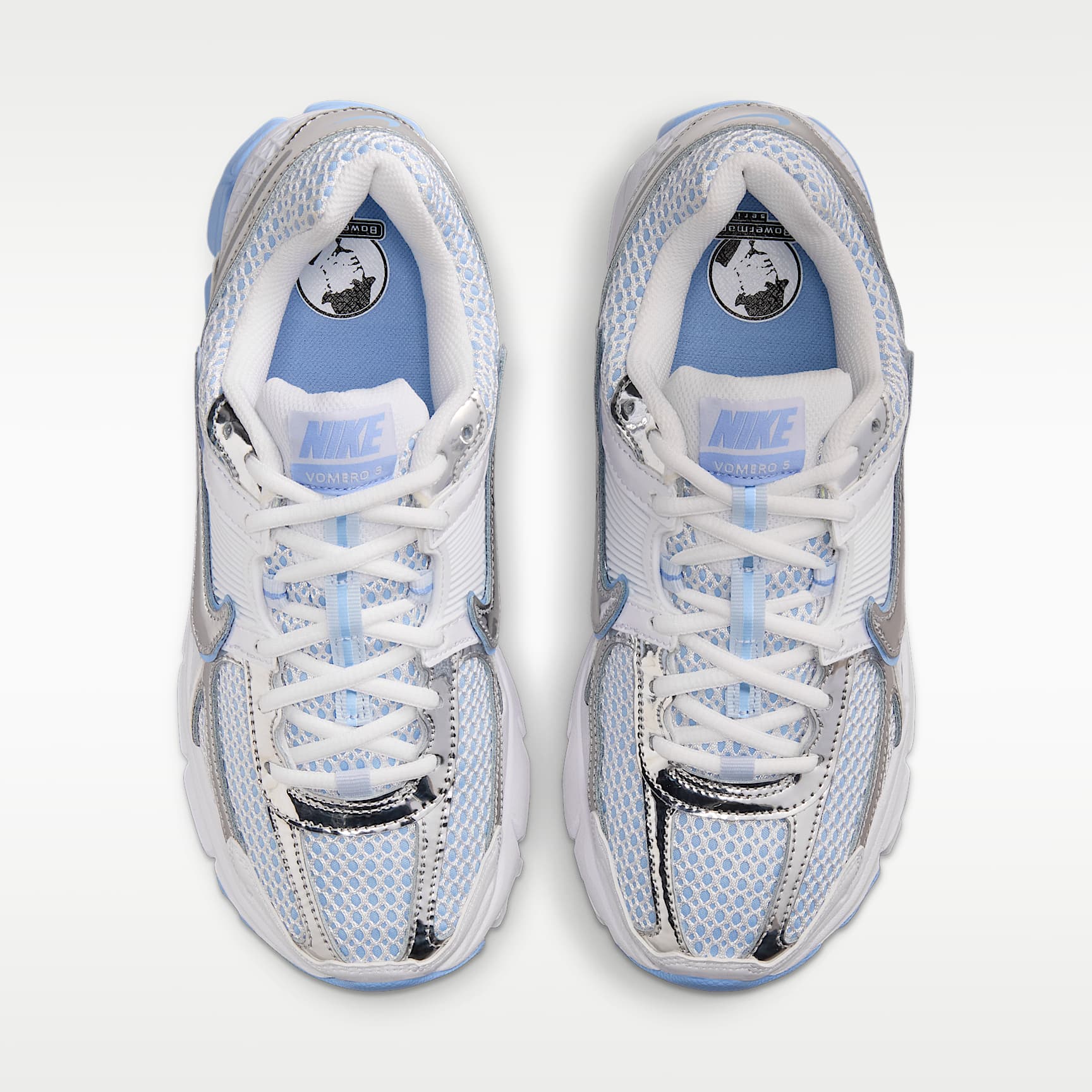 Nike Zoom Vomero 5 Schuh (Damen) – Weiß/Aluminum/Football Grey/Metallic Silver