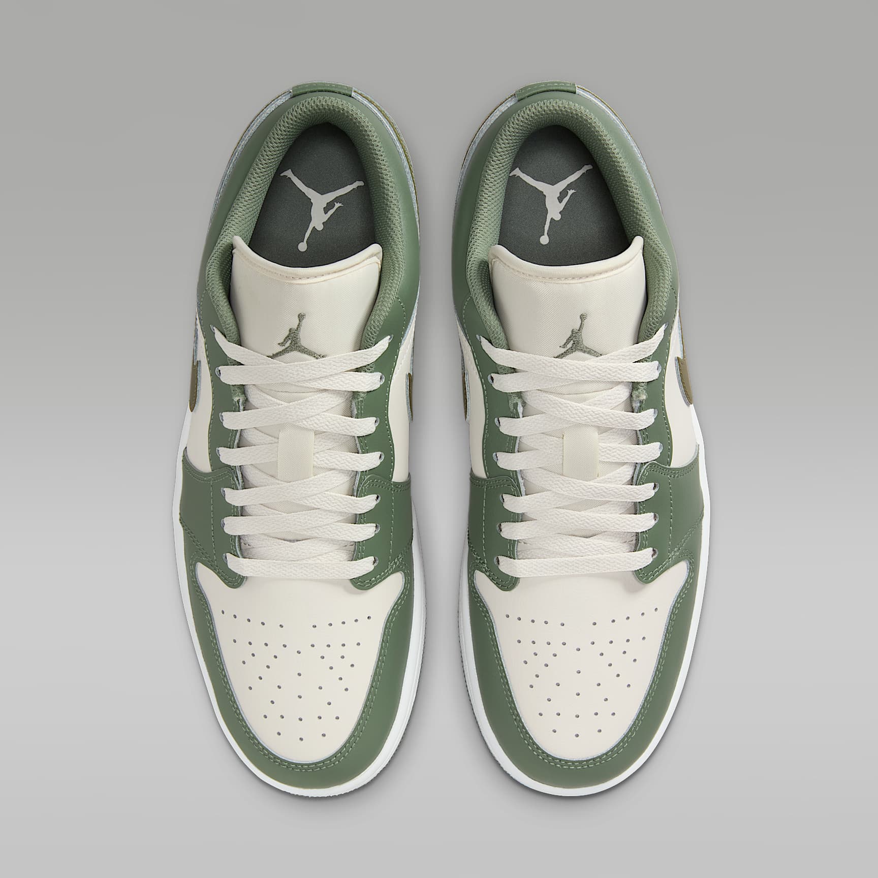 Air Jordan 1 Low Herrenschuh – Vintage Lichen/Summit White/Medium Olive