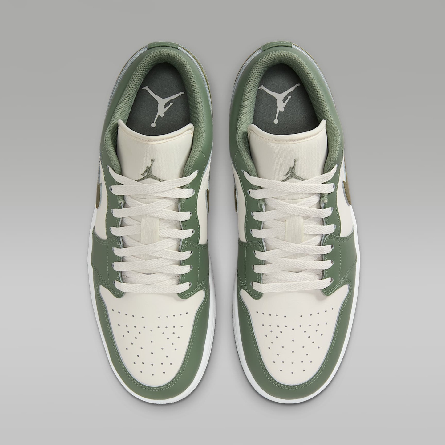 Air Jordan 1 Low Herrenschuh – Vintage Lichen/Summit White/Medium Olive