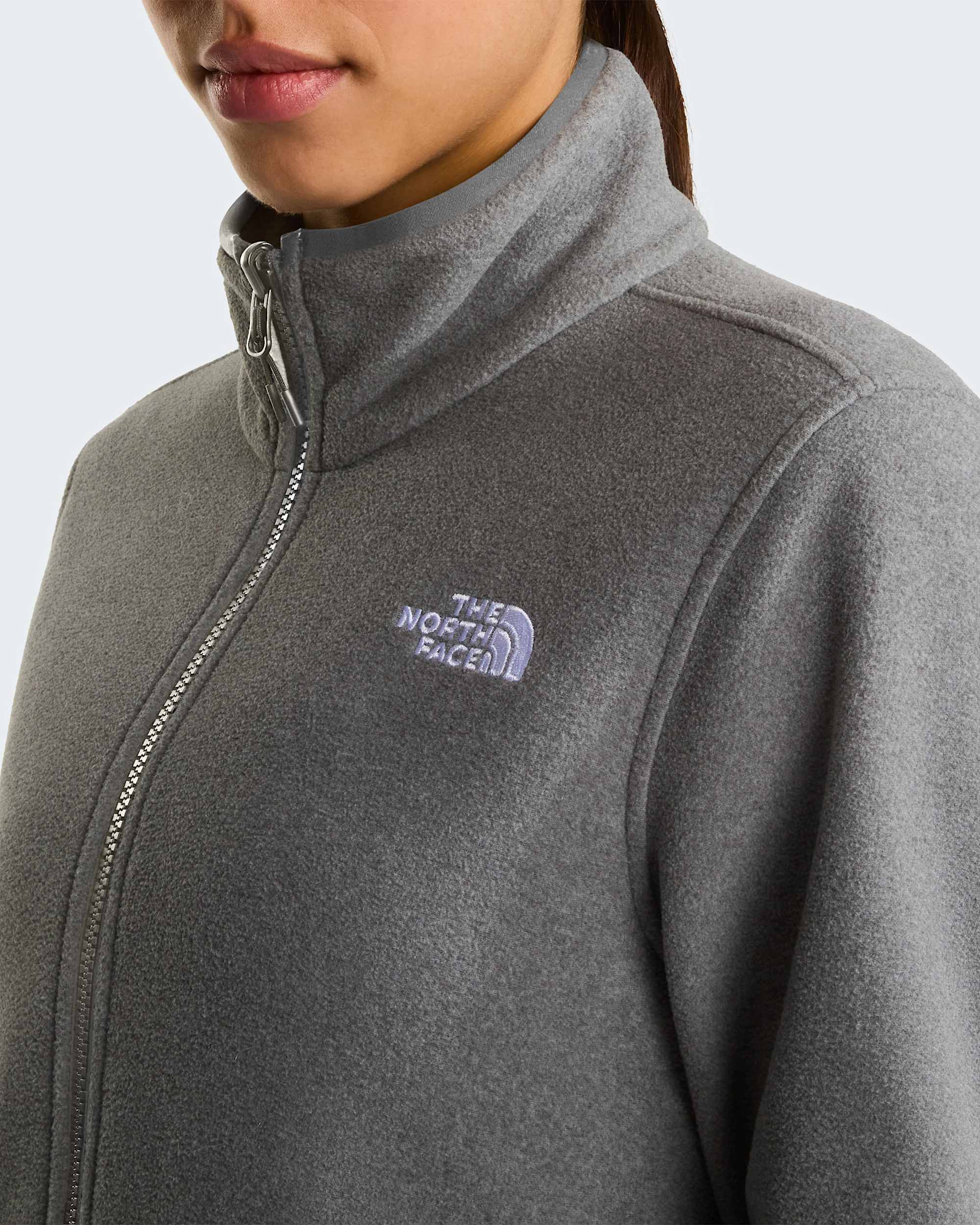 Glacier Fleece für Damen – TNF Mid Grey Heather