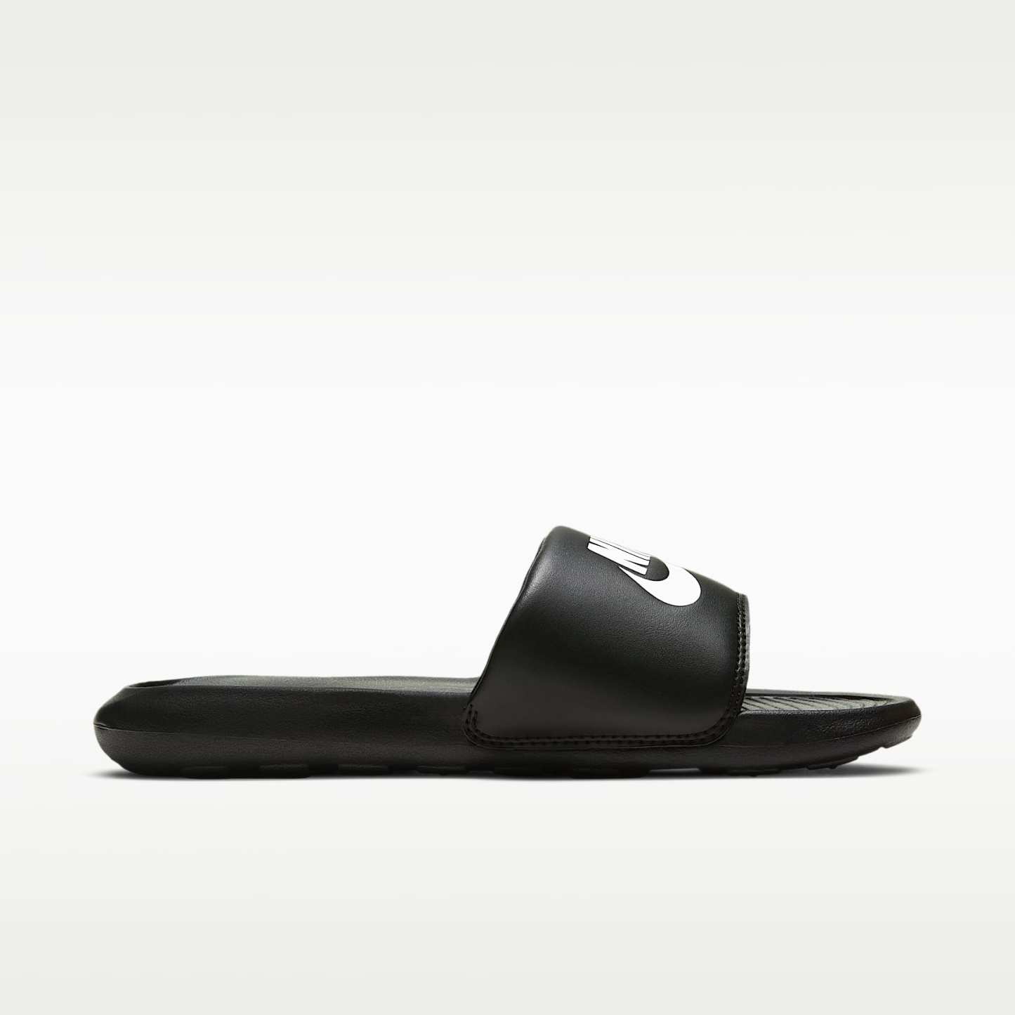 Nike Victori One Damen-Badeslipper – Schwarz/Schwarz/Weiß