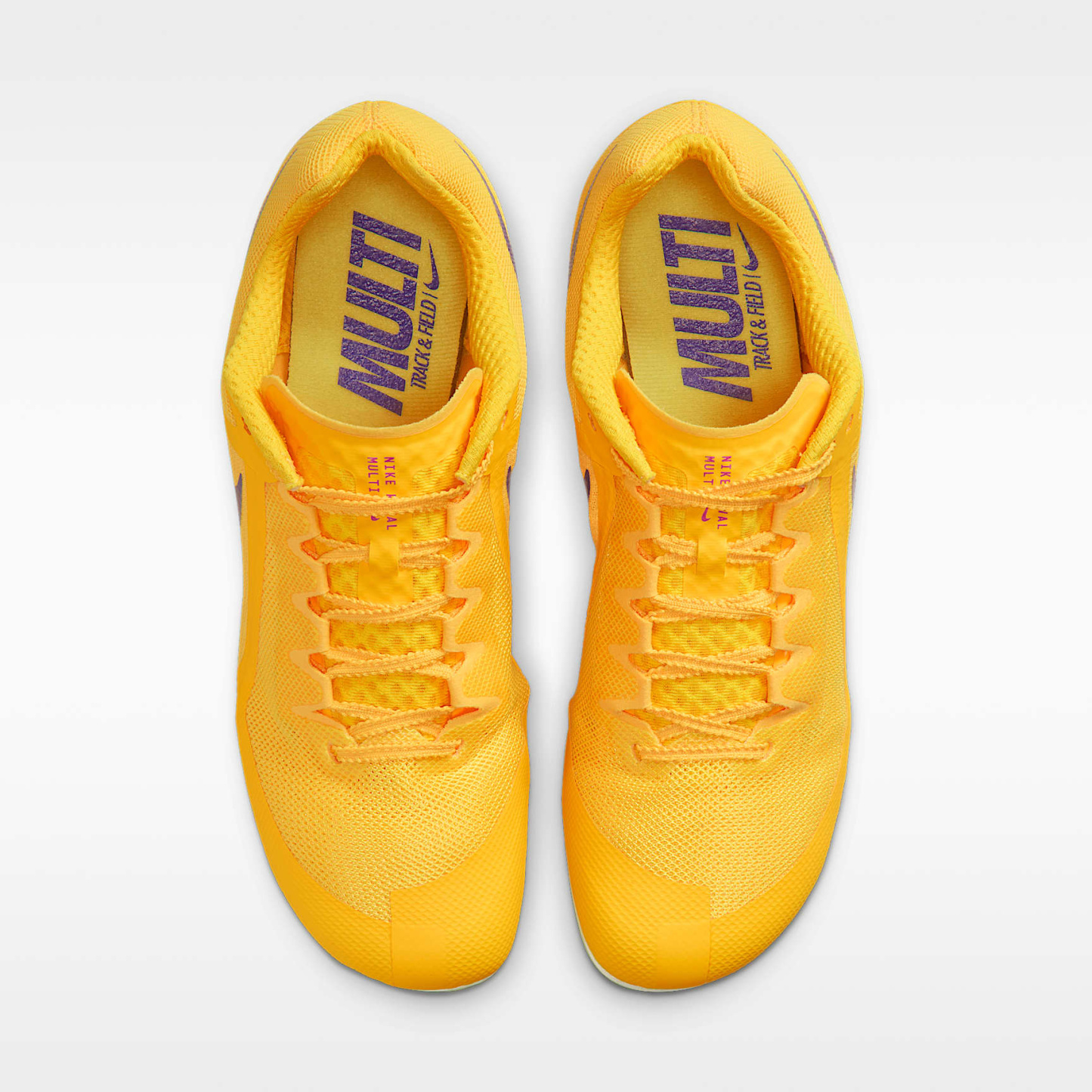 Nike Zoom Rival Multi Multievent-Leichtathletik-Spike – Citron Pulse/Volt Glow/Hyper Violet/Indigo Burst