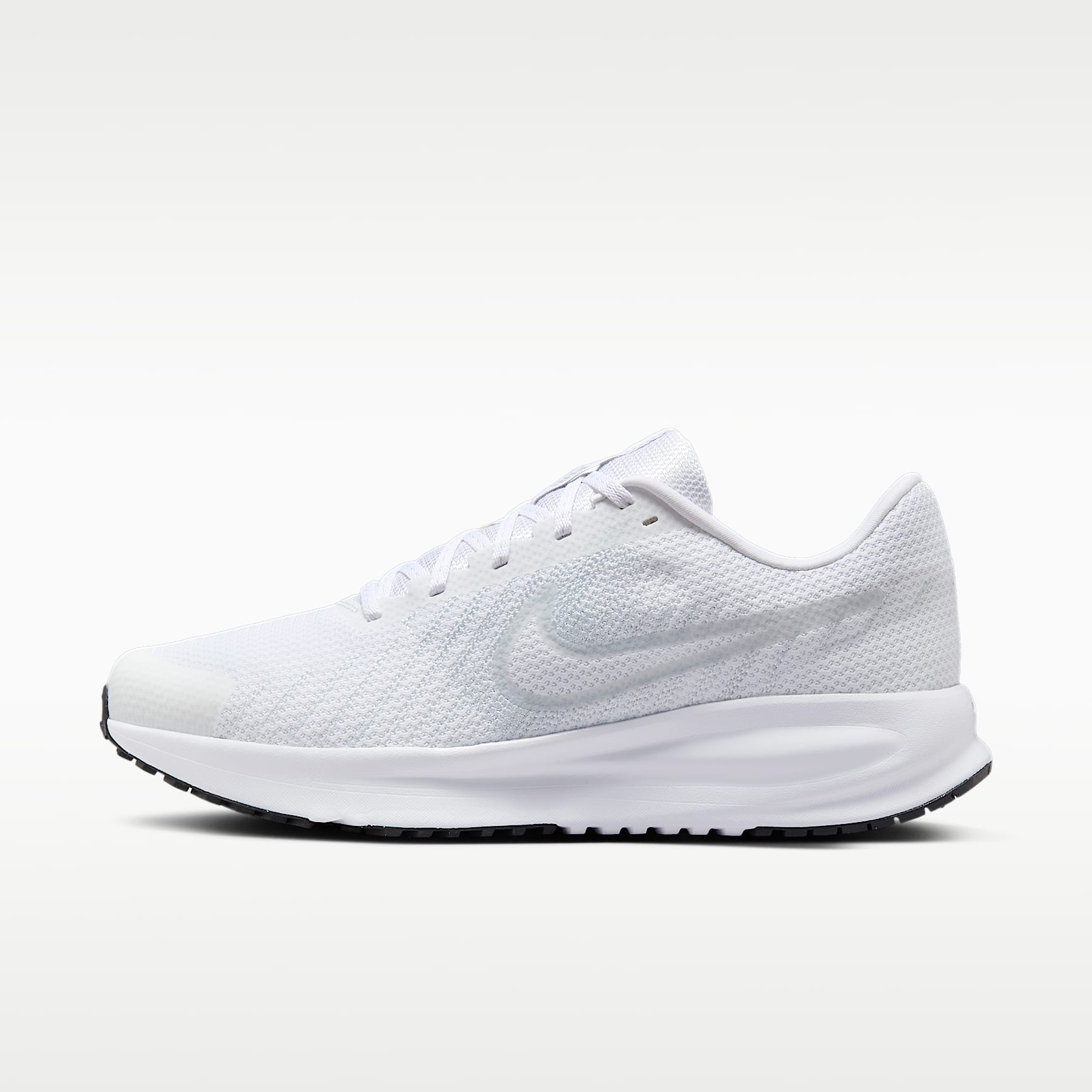 Nike Run Defy Straßenlaufschuh (Herren) – Weiß/Schwarz/Pure Platinum