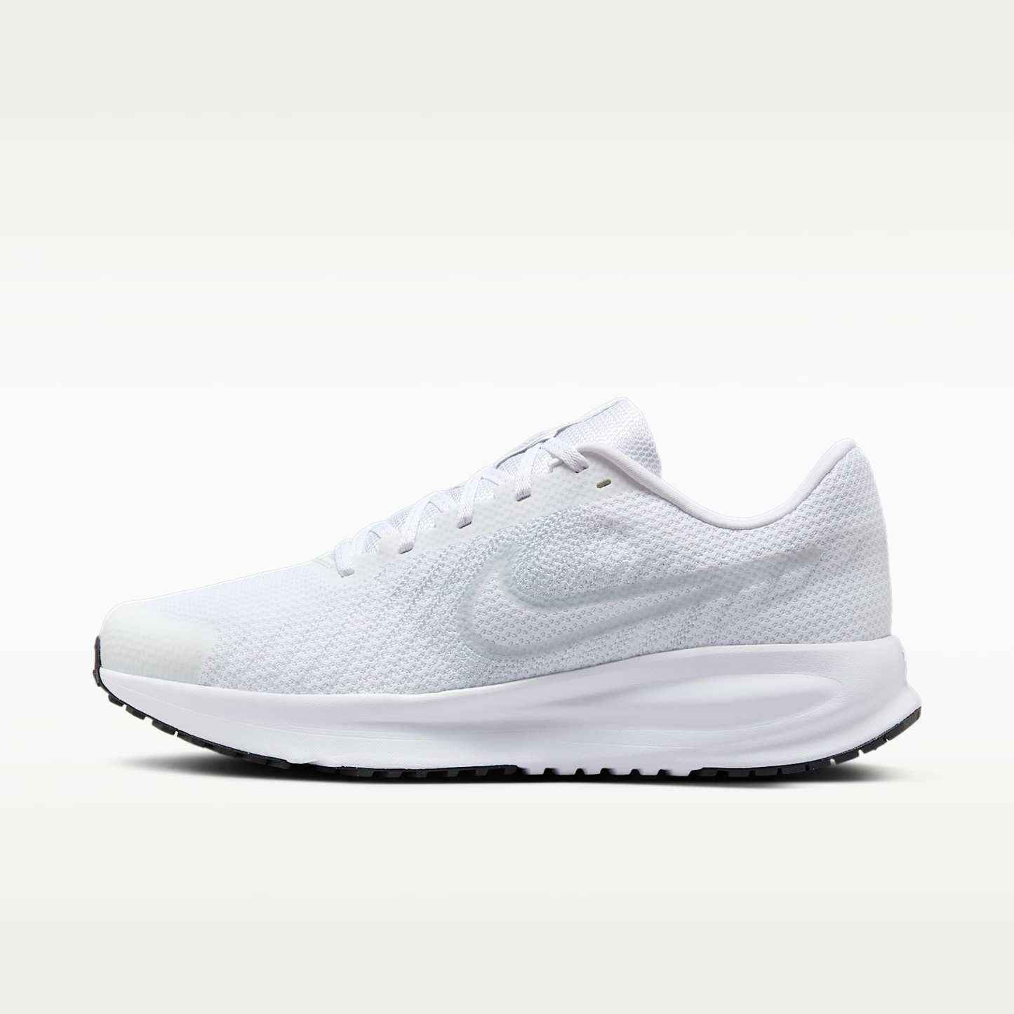Nike Run Defy Straßenlaufschuh (Herren) – Weiß/Schwarz/Pure Platinum