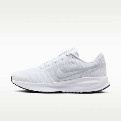 Nike Run Defy Straßenlaufschuh (Herren) – Weiß/Schwarz/Pure Platinum
