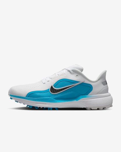 Nike Pegasus 1 G Golfschuh – Weiß/Light Current Blue/Schwarz