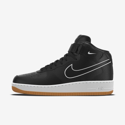 Nike Air Force 1 Mid By You personalisierbarer Damenschuh – Multi-Color/Multi-Color/Multi-Color [2163453639]