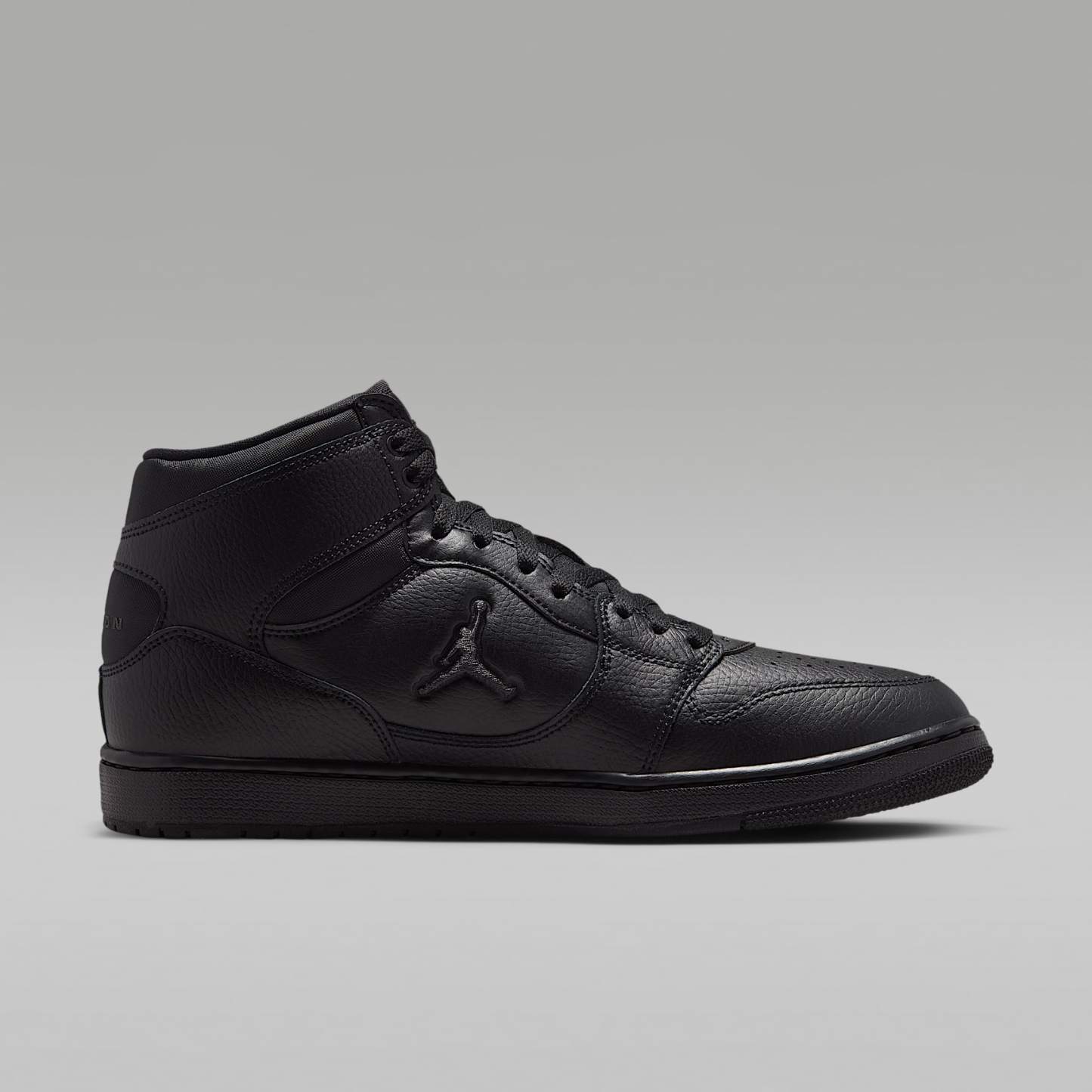 Jordan Court Connect Mid Herrenschuhe – Schwarz/Dark Smoke Grey