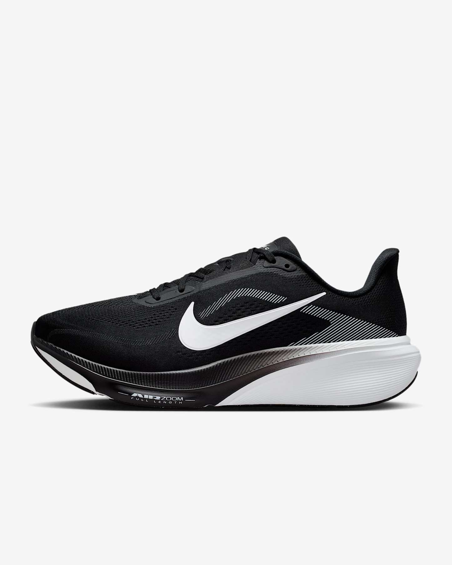 Nike Pegasus 42 Straßenlaufschuh (Herren, weit) – Schwarz/Photon Dust/Weiß