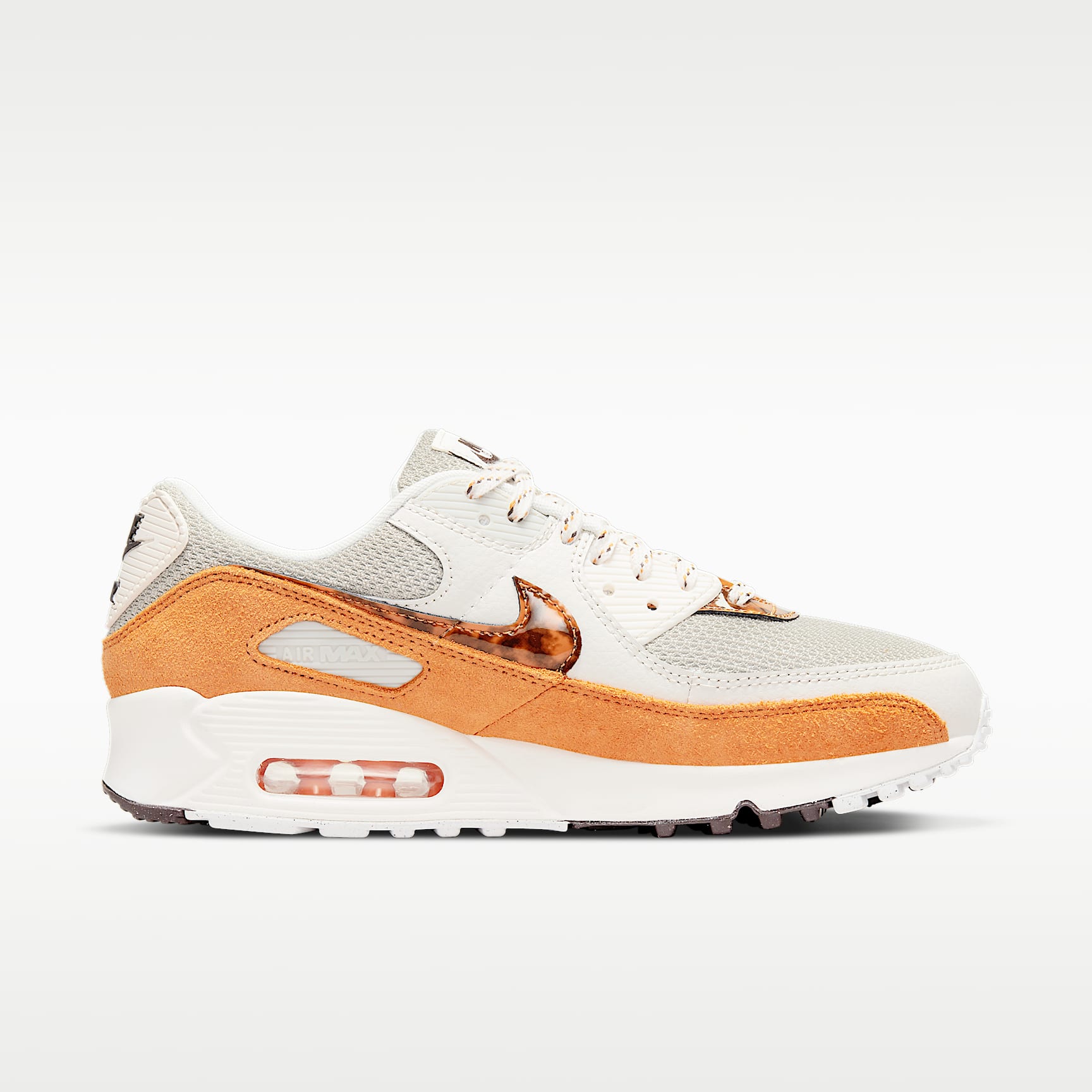 Nike Air Max 90 Damenschuh – Phantom/Velvet Brown/Light Bone/Light Curry