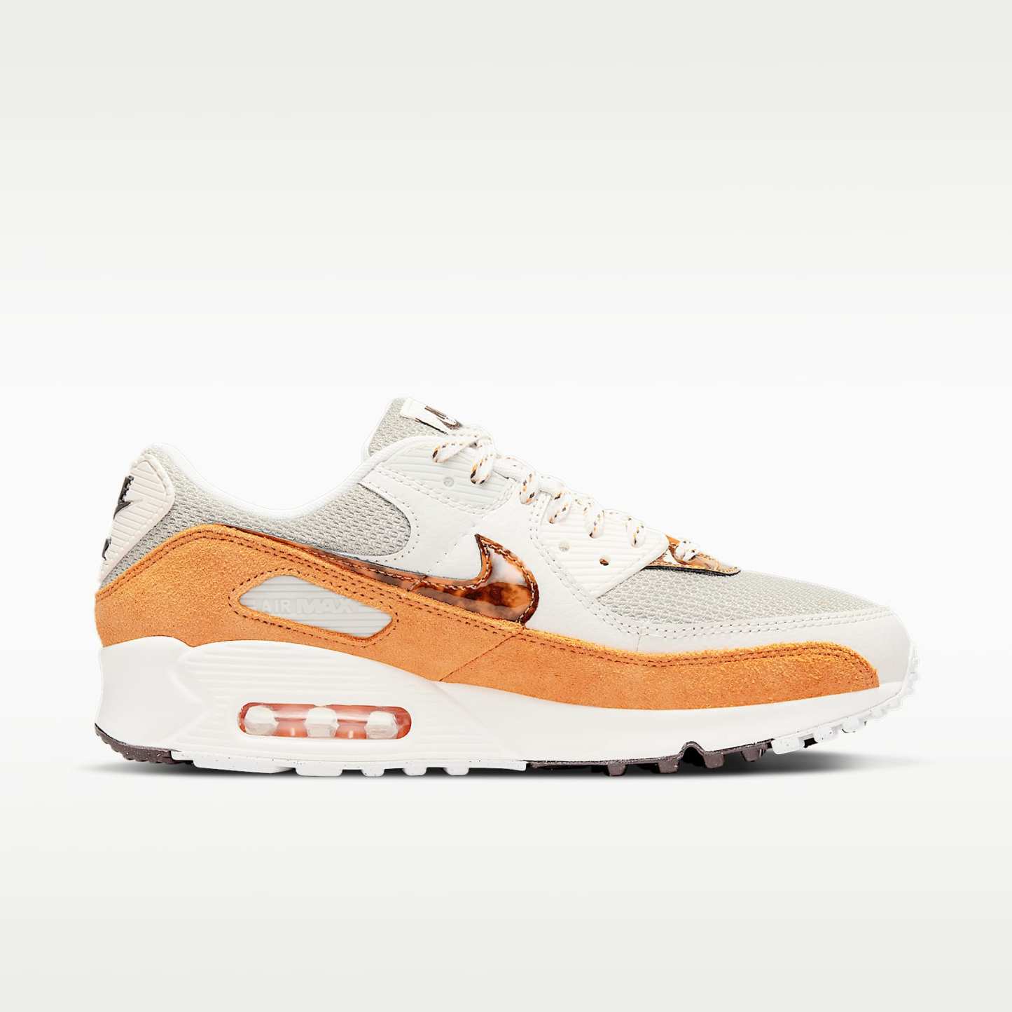 Nike Air Max 90 Damenschuh – Phantom/Velvet Brown/Light Bone/Light Curry