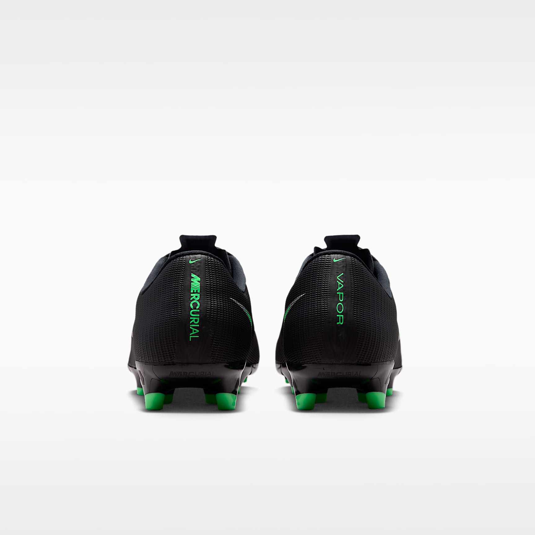 Nike Mercurial Vapor 17 Academy Low-Top-Fußballschuh für verschiedene Böden – Schwarz/Schwarz/Illusion Green