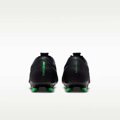 Nike Mercurial Vapor 17 Academy Low-Top-Fußballschuh für verschiedene Böden – Schwarz/Schwarz/Illusion Green