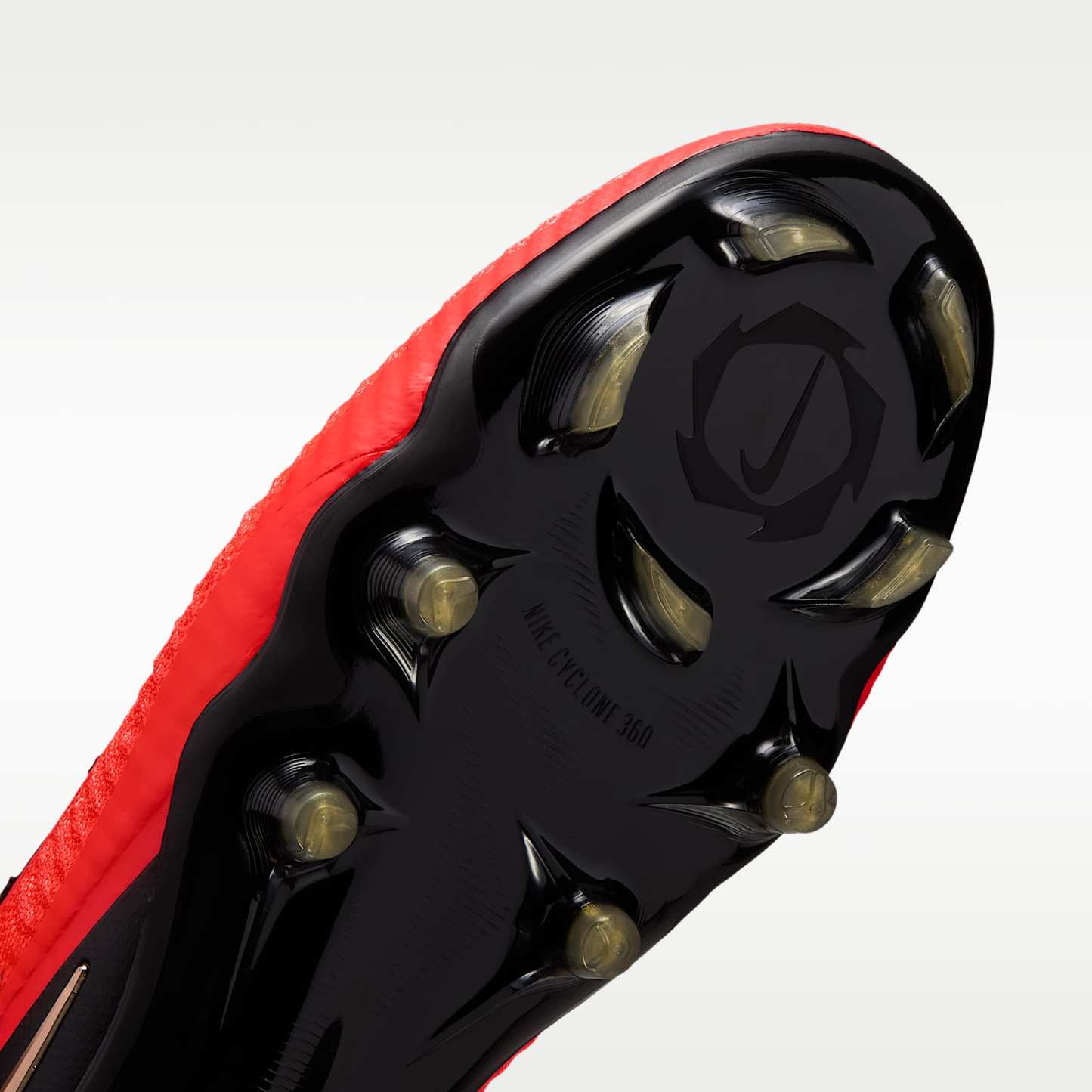 Nike Phantom 6 Low Elite Fußballschuh für normalen Rasen – Bright Crimson/Bright Crimson/Schwarz