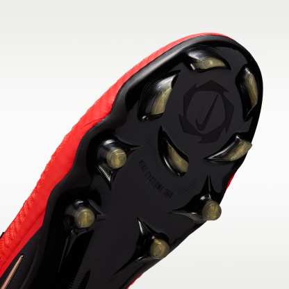 Nike Phantom 6 Low Elite Fußballschuh für normalen Rasen – Bright Crimson/Bright Crimson/Schwarz