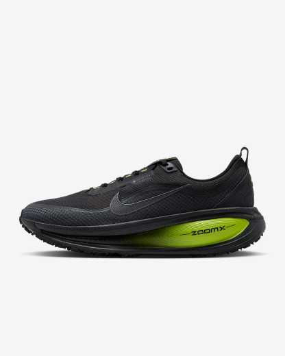 Nike Vomero 18 GORE-TEX wasserdichter Straßenlaufschuh mit reflektierenden Akzenten (Herren) – Anthracite/Lemon Venom/Schwarz