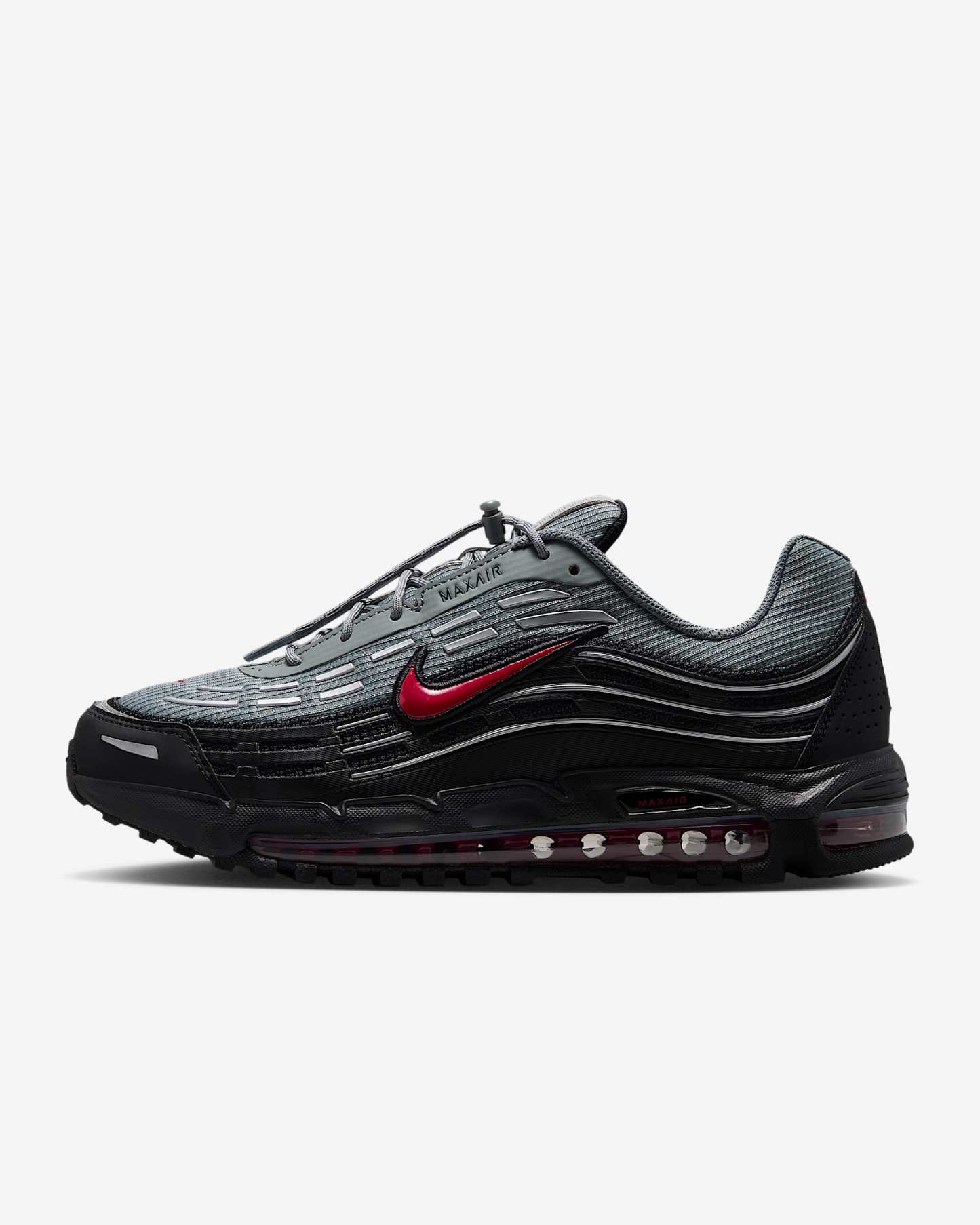 Nike Air Max TL 2.5 Schuh (Herren) – Smoke Grey/Schwarz/Dark Smoke Grey/Tough Red