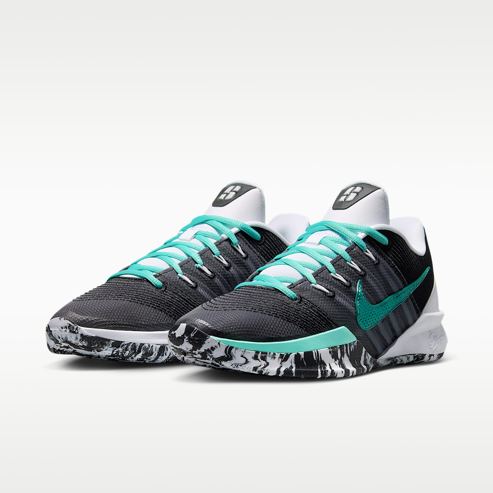 Sabrina 3 Basketballschuh – Mint/Weiß/Schwarz
