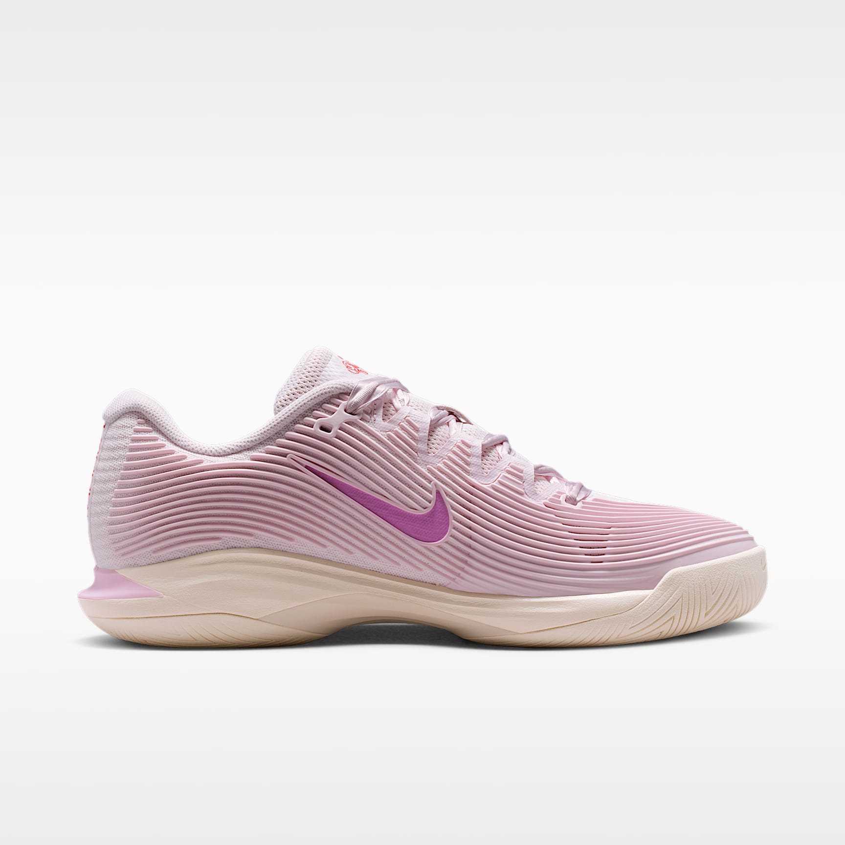 Nike Vapor 12 Tennisschuh für Hartplätze (Damen) – Pearl Pink/Pink Foam/Chalk/Light Magenta