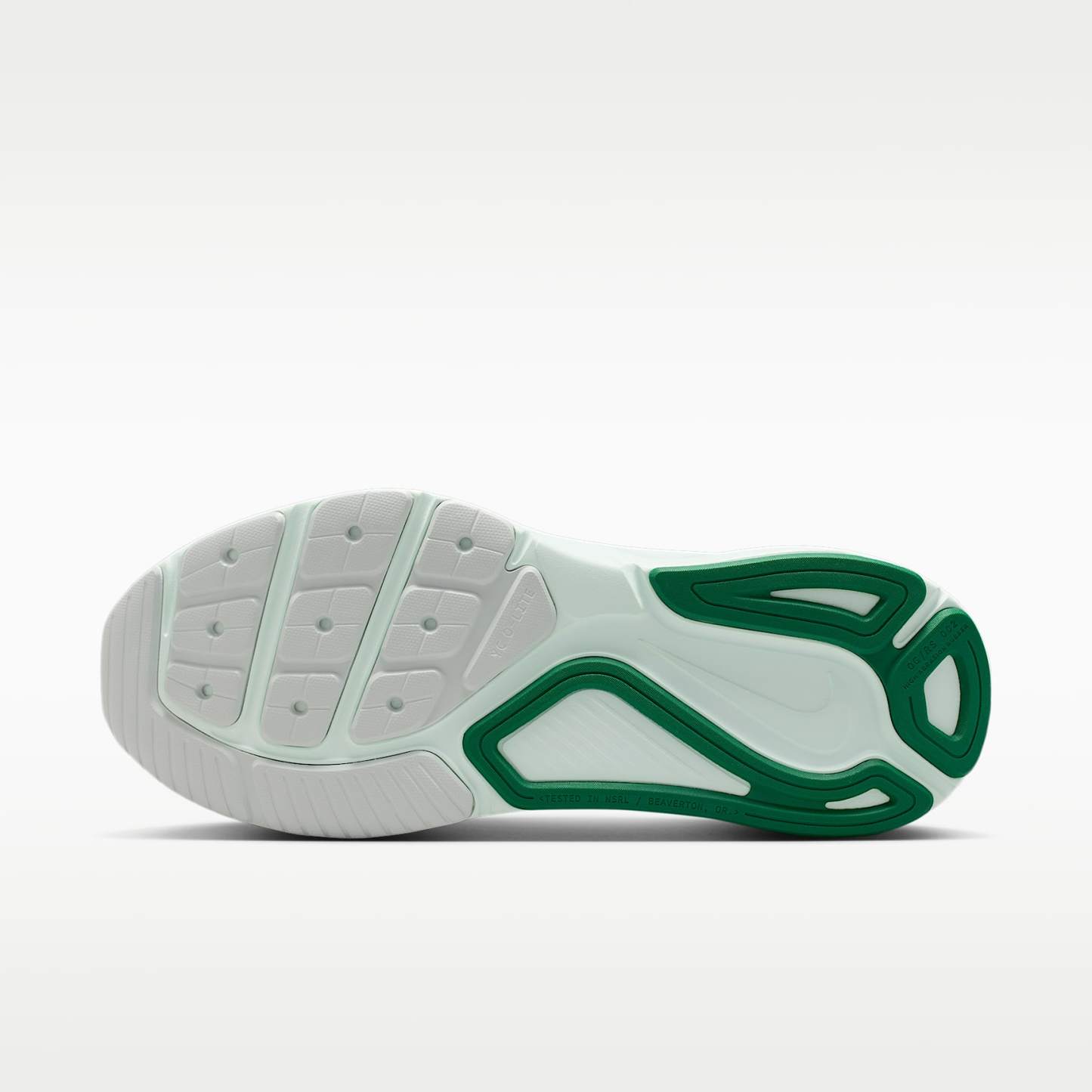 Nike Structure 26 Straßenlaufschuh (Damen) – Sea Glass/Light Silver/Barely Green/Metallic Silver