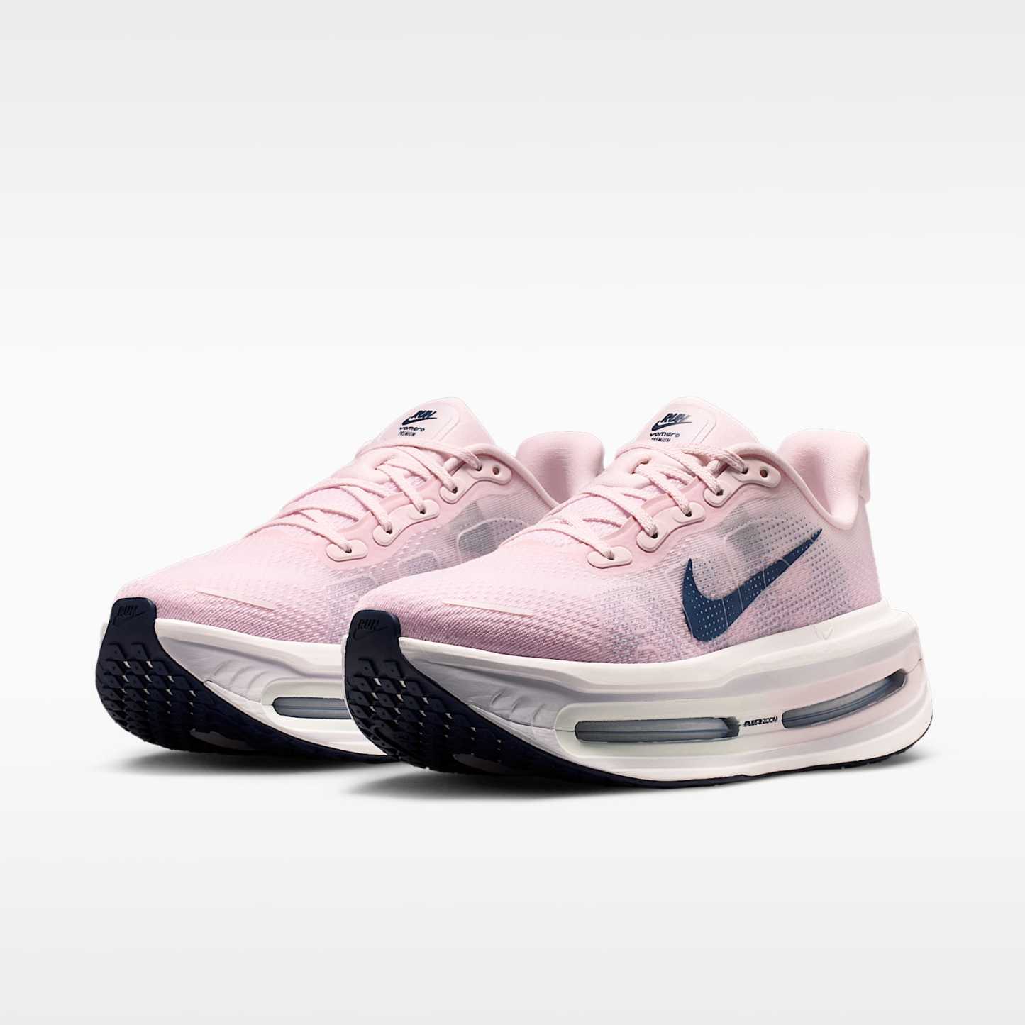 Nike Vomero Premium Straßenlaufschuh (Damen) – Pearl Pink/Weiß/Barely Green/Midnight Navy