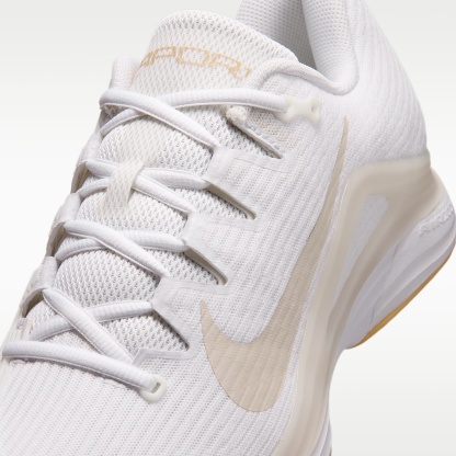 Nike Vapor 12 Tennisschuh für Hartplätze (Herren) – Weiß/Summit White/Linen/Light Orewood Brown