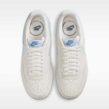 Nike Court Vision Low Schuh (Damen) – Phantom/Light Bone/Diffused Blue/Psychic Blue