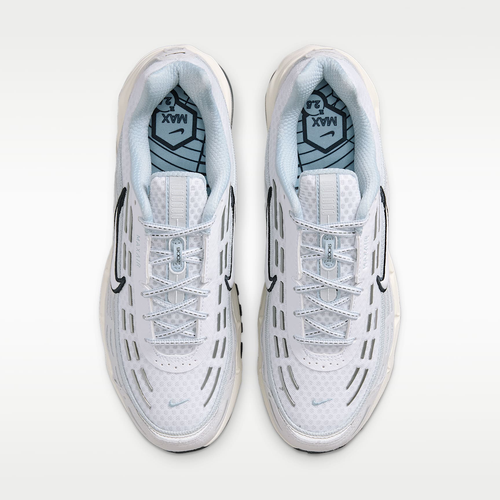 Nike Air Max TL 2.5 Schuh (Herren) – Weiß/Pure Platinum/Metallic Silver/Dark Obsidian